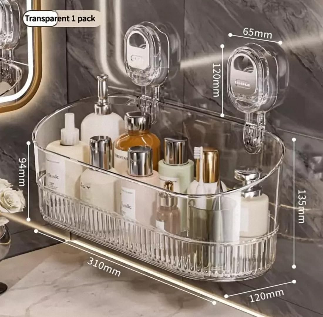 No-Drill Bathroom Suction Storage Box - Buy 1 Get 1 Free